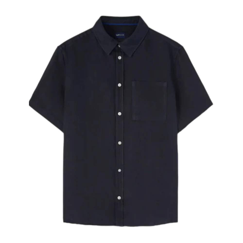 GAS Heren Overhemd Klassieke Moderne Stijl Blue Heren