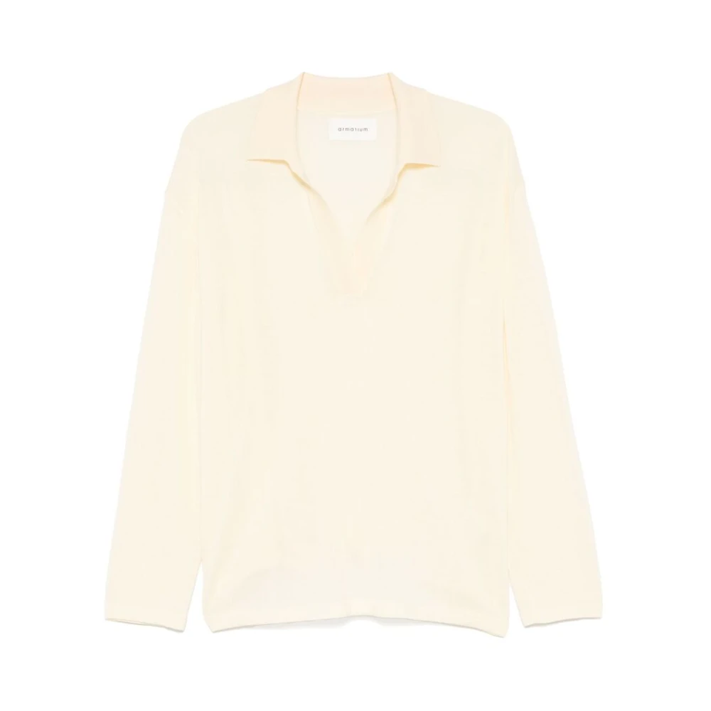 Armarium Lichtgele Polokraag Trui Yellow Dames