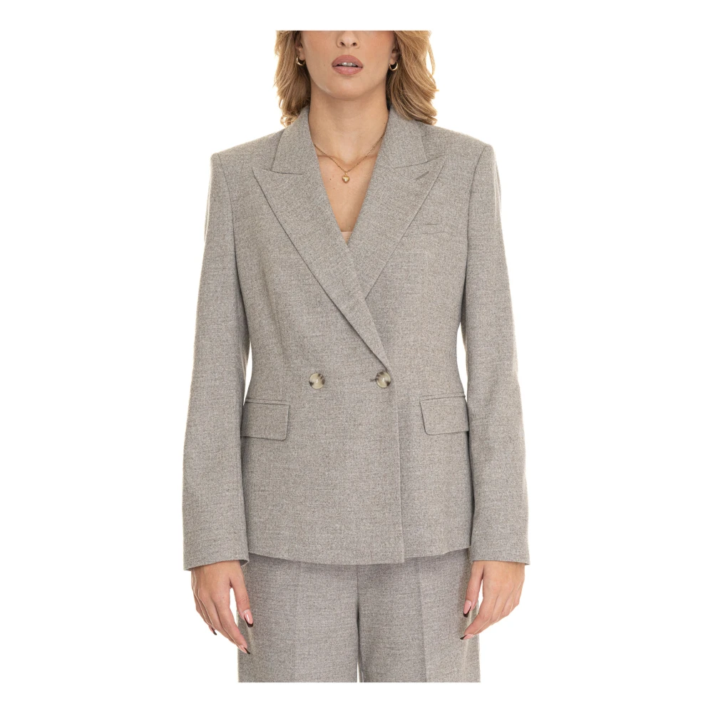 Boss Stijlvolle Klassieke Jas voor Mannen Gray Dames