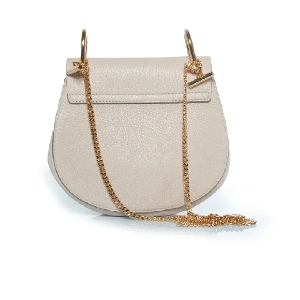 Chloé Leather shoulder-bags Gray Dames