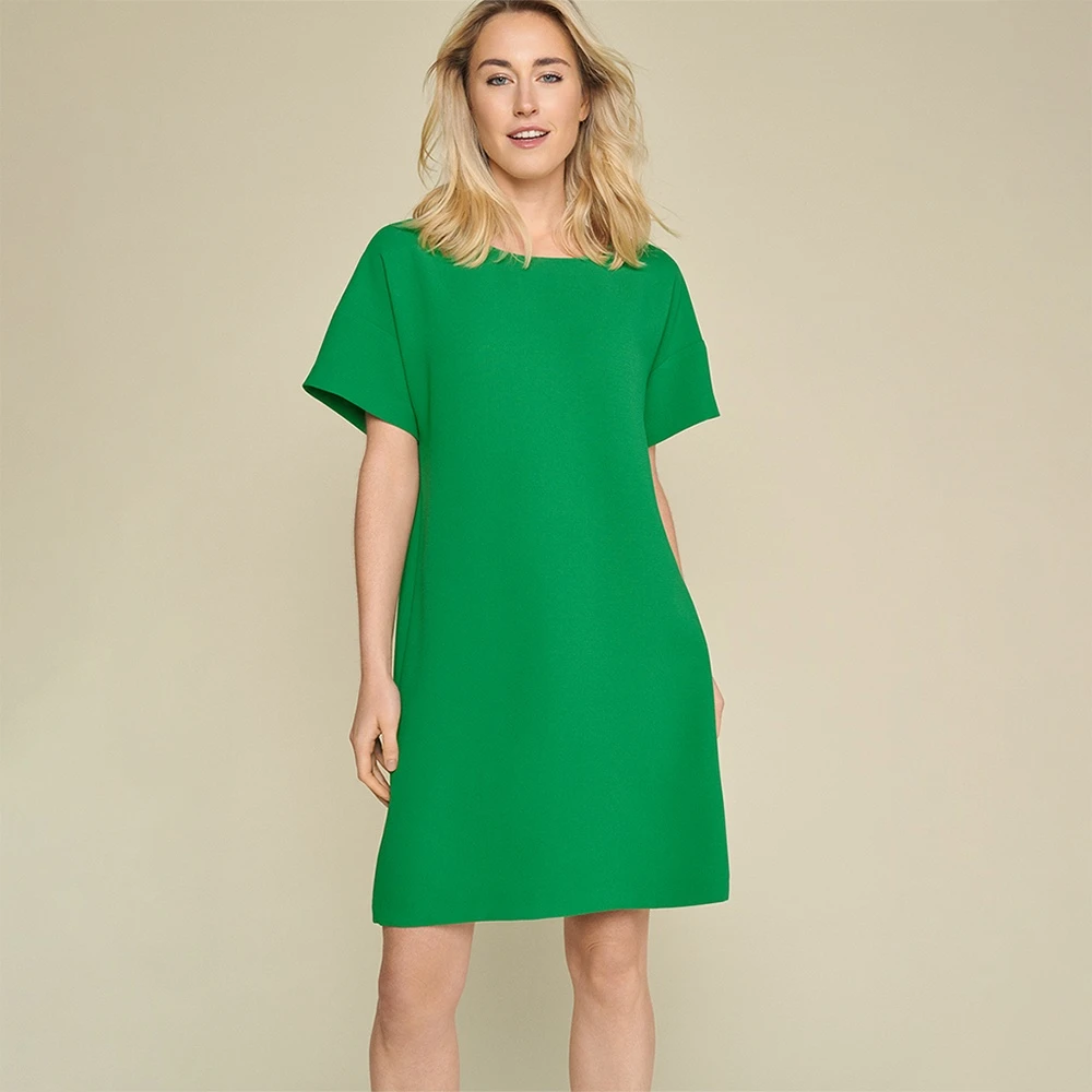 Marie Méro Groene Sportieve Elegante Jurk Green Dames