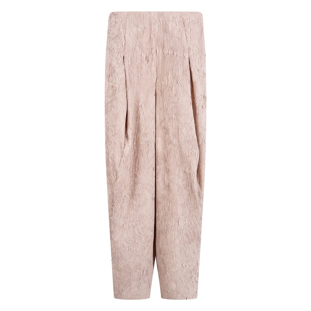 Giorgio Armani Damen Beige Hosen, Mgröße: