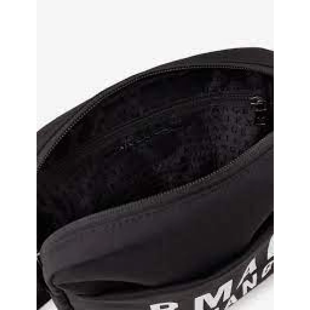 Armani Exchange Zwarte tassen met verstelbare band Black Heren