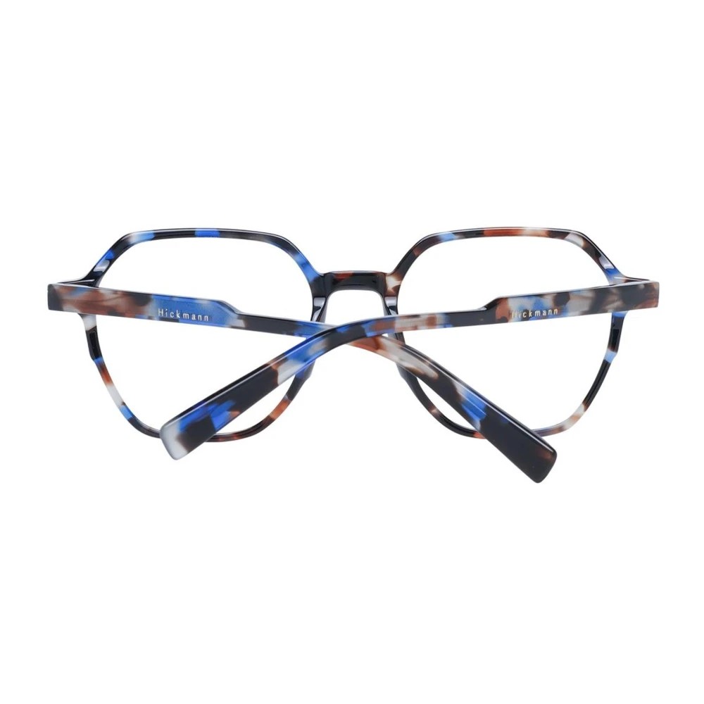 Ana Hickmann Blauwe Vierkante Acetaat Optische Frames Blue Dames
