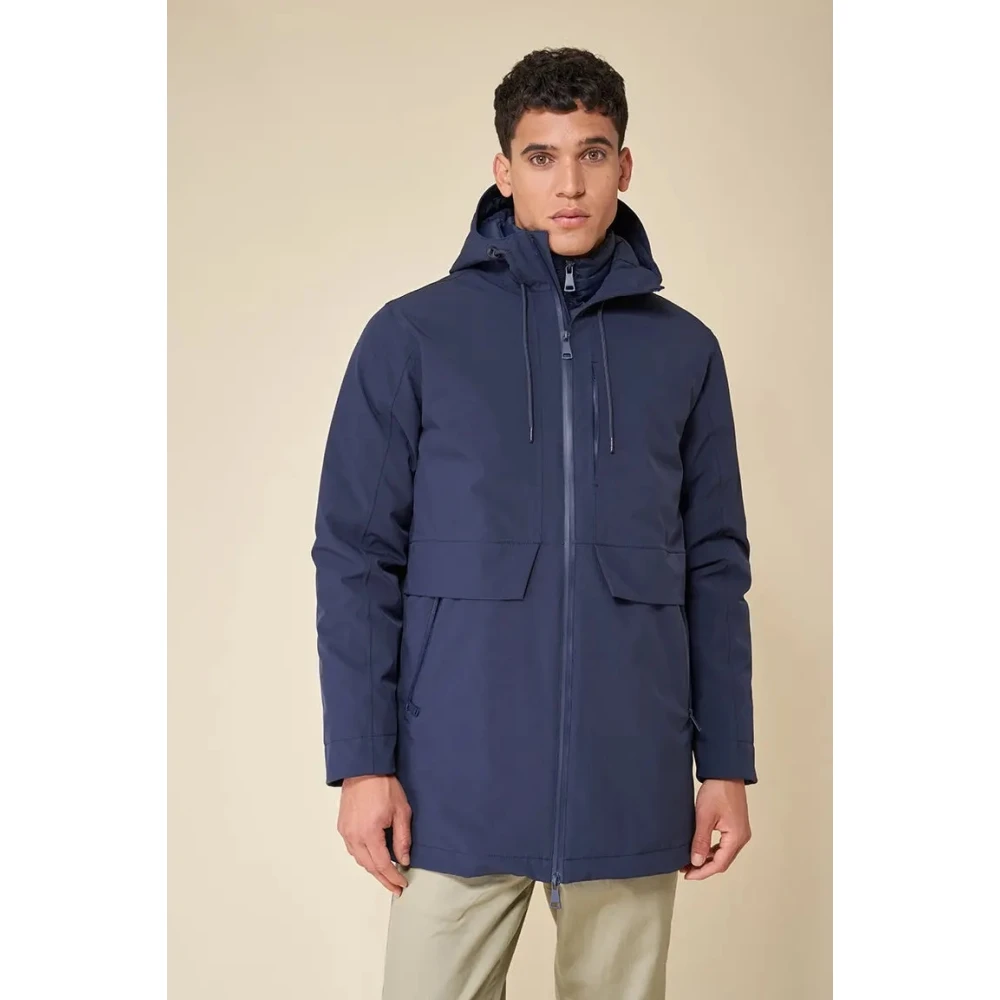 Tantä Flako Regenjas Navy-S Blue Heren
