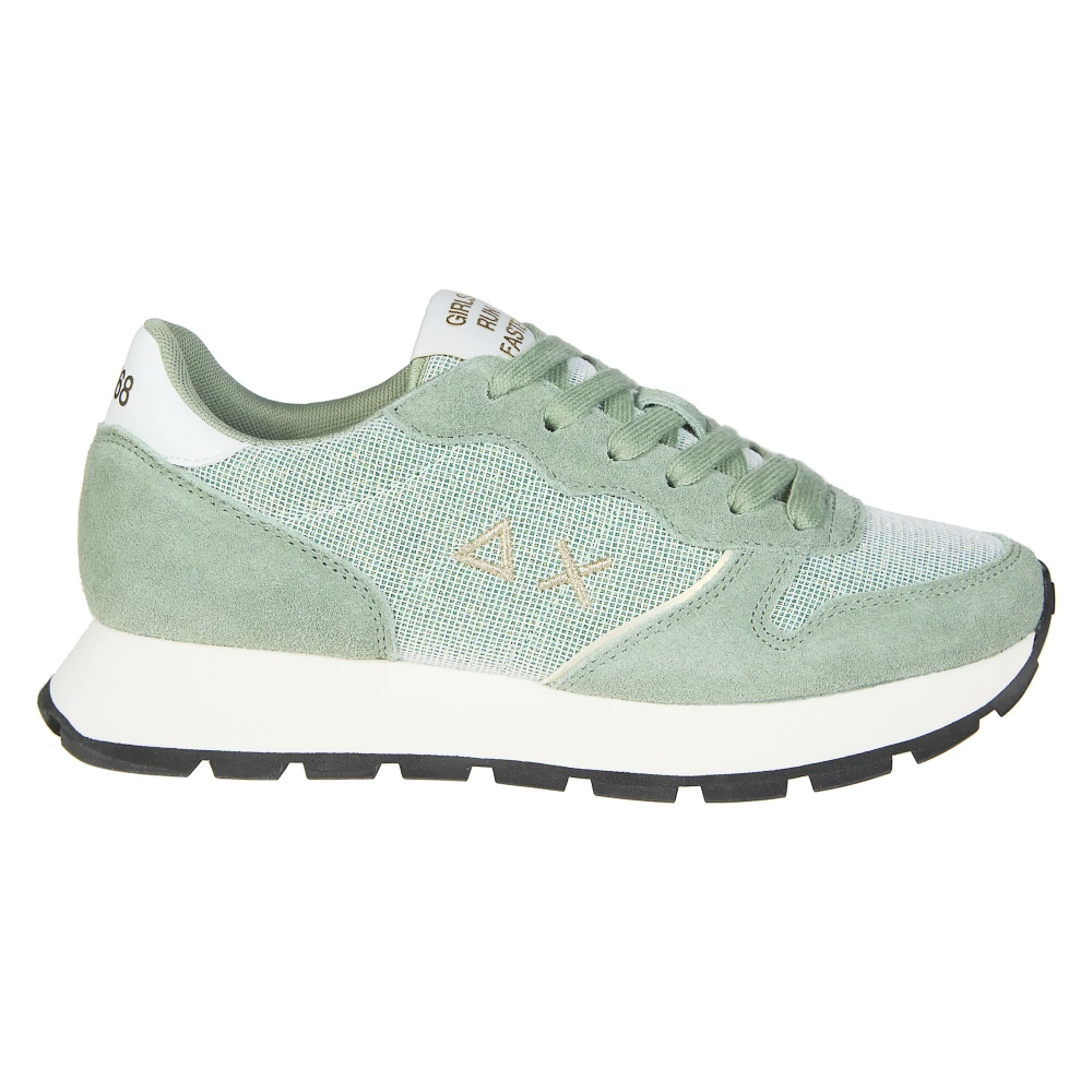 Sun68 Ally Glitter Textile Dames Schoenen Groen