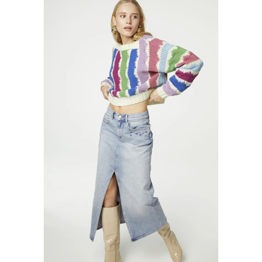 Fabienne Chapot Gestreepte Trui met Lange Mouwen Multicolor Dames
