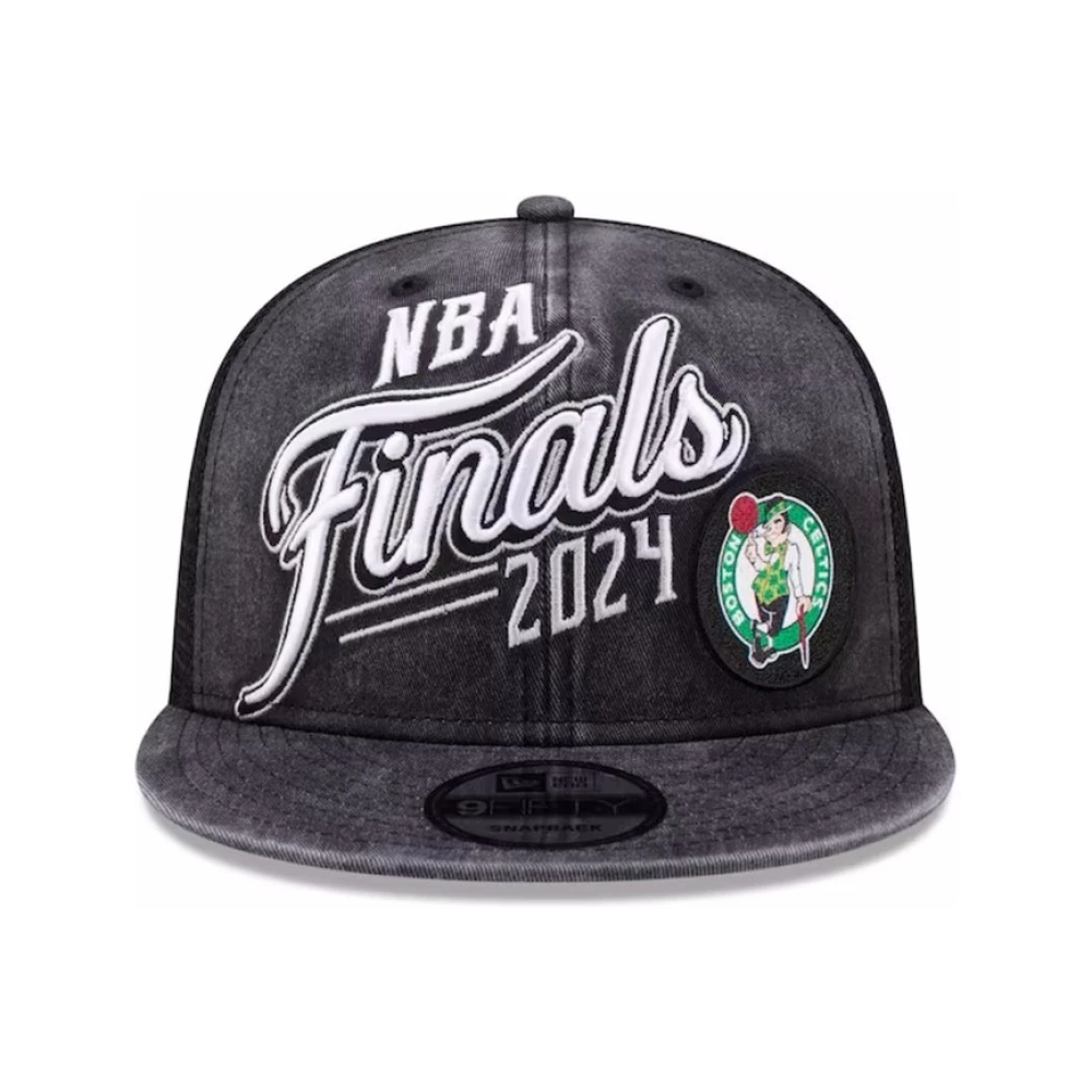 new era Zwarte Celtics Nba24 Pet Gray Heren