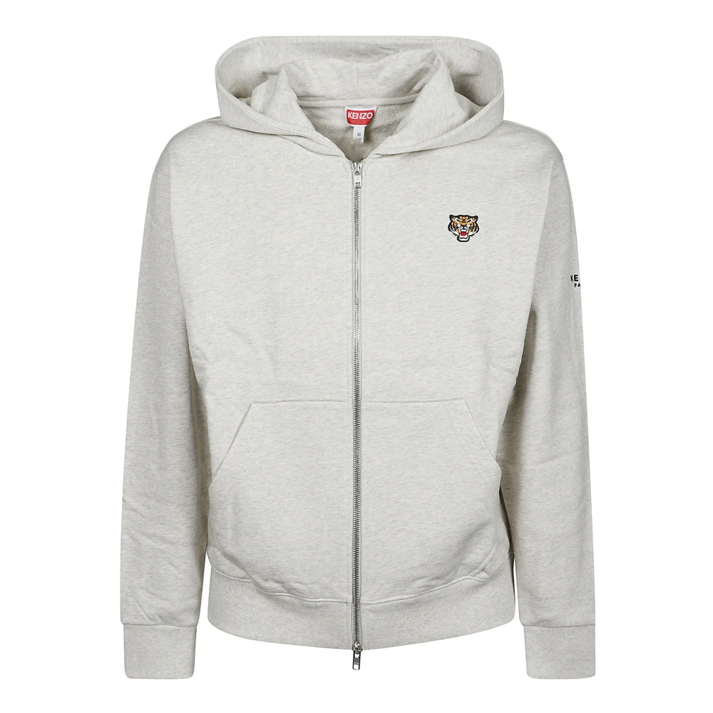 Kenzo Tijger Rits Sweatshirt Gray Heren