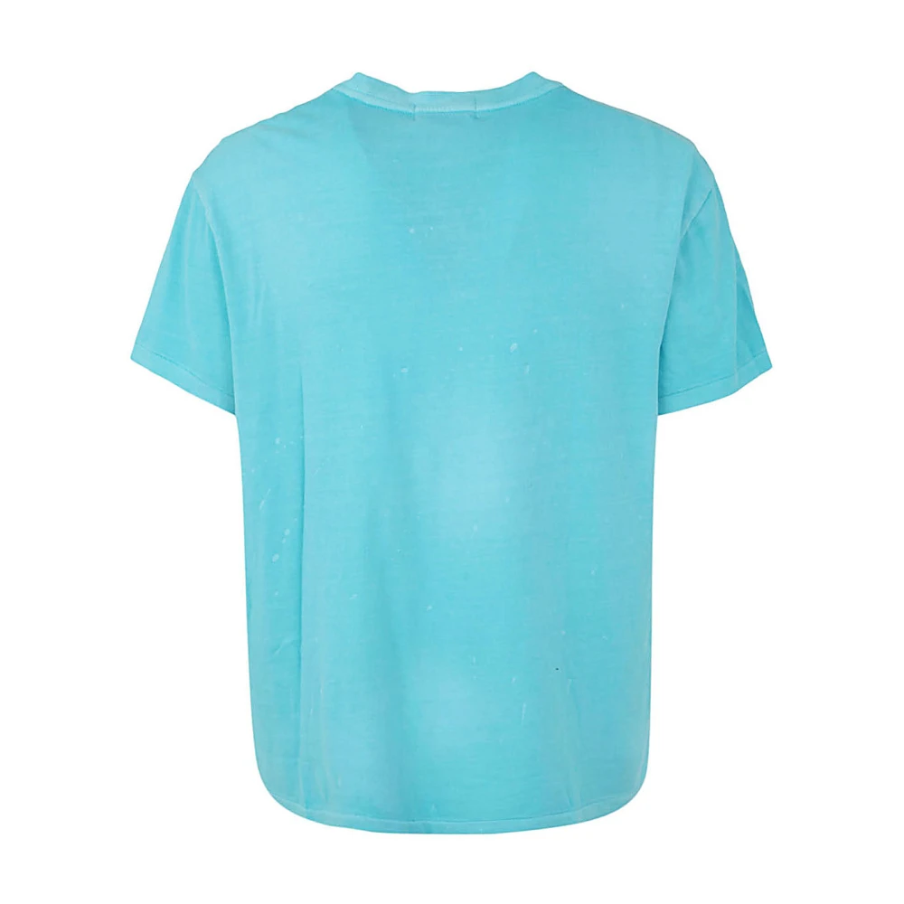 Ralph Lauren Perfect Turquoise Korte Mouw T-Shirt Blue Heren