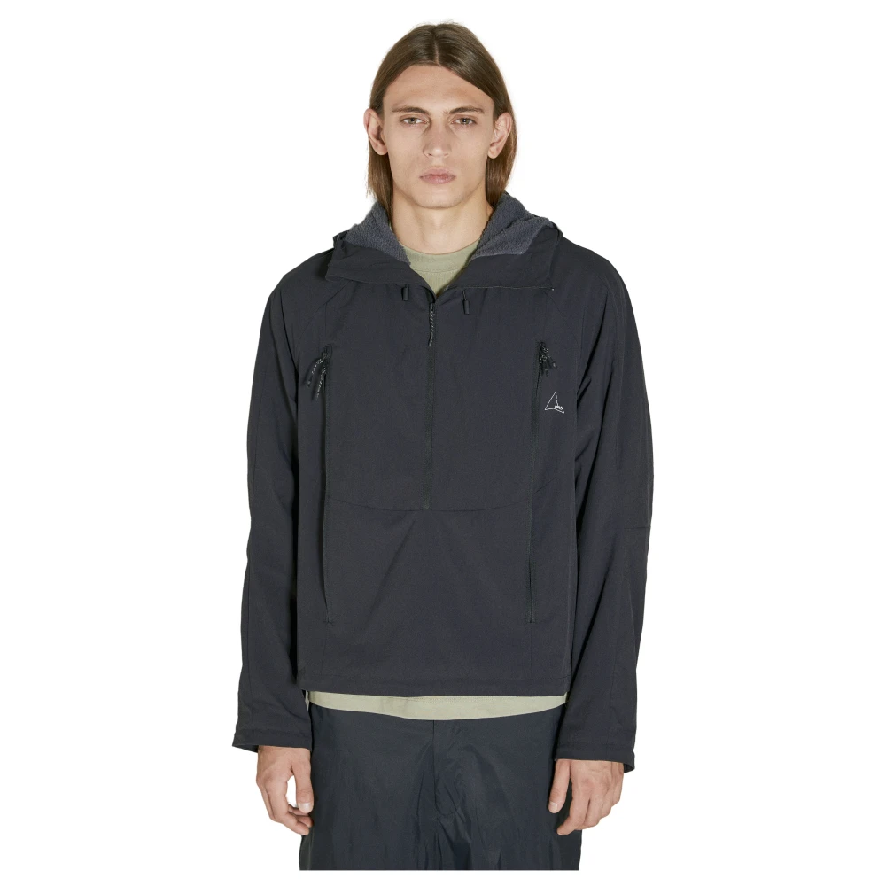 ROA PrimaLoft Hooded Anorak Black Heren