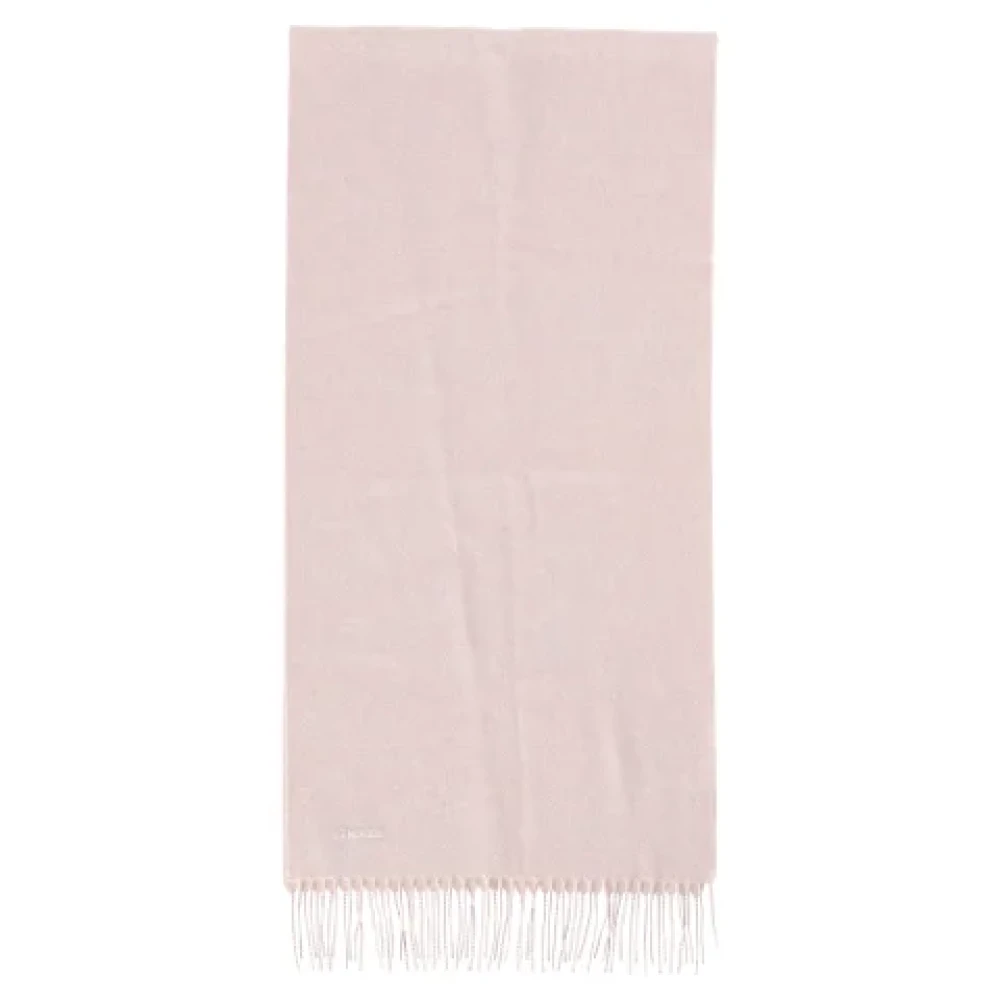 Hermès Vintage Pre-owned Cashmere scarves Pink Dames