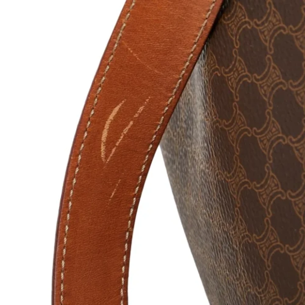 Celine Vintage Pre-owned Plastic celine-bags Brown Dames