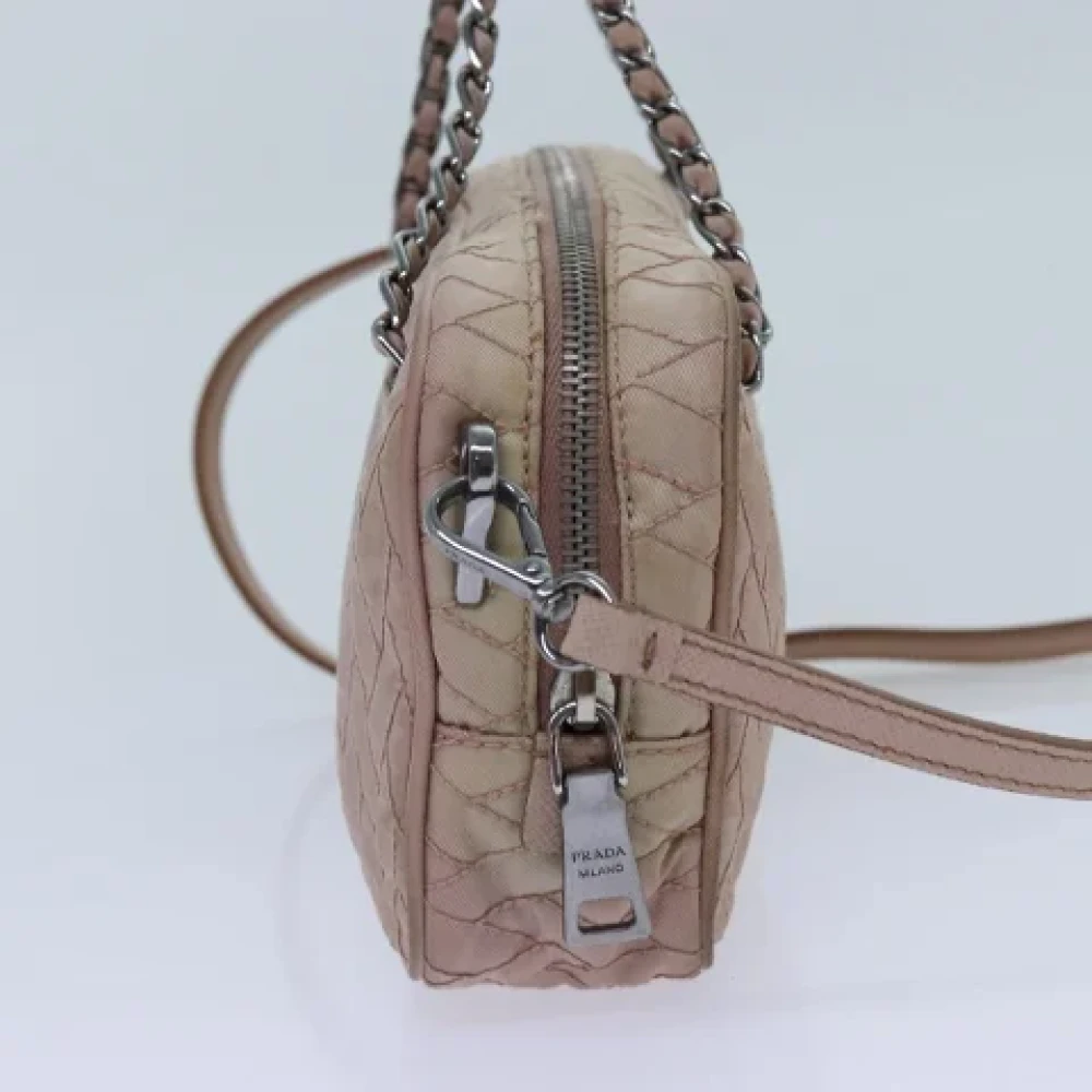 Prada Vintage Pre-owned Fabric prada-bags Pink Dames