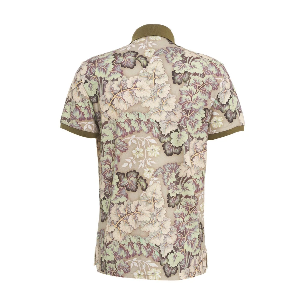 ETRO Groene T-shirts & Polos voor heren Multicolor Heren