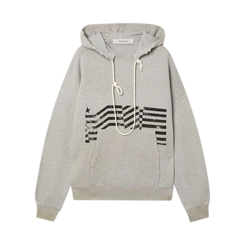 Golden Goose Men's Gray/Golden Journey Hoodie