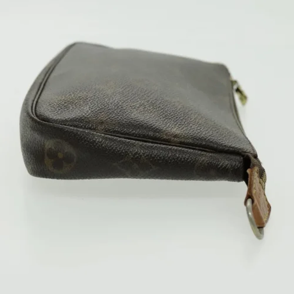 Louis Vuitton Vintage Pre-owned Canvas pouches Brown Dames