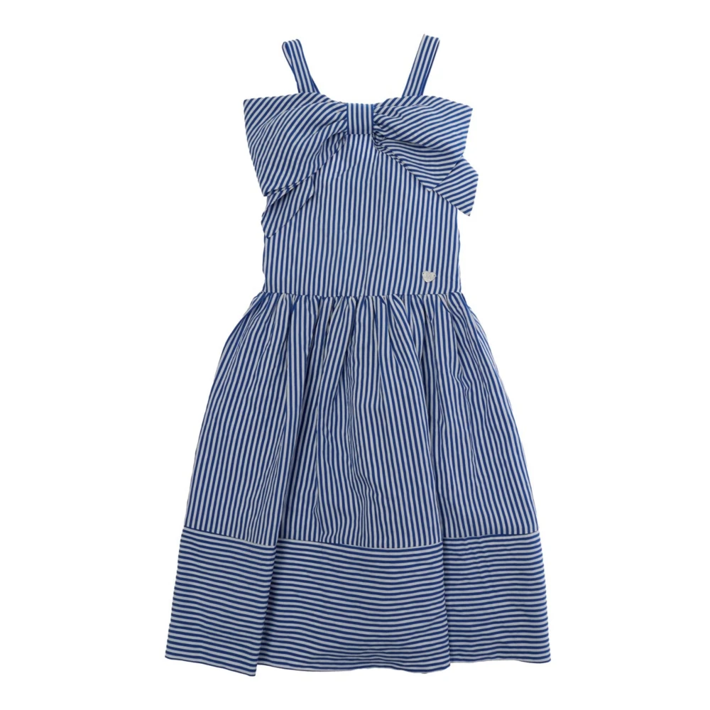 Monnalisa Girls Blue Dresses, 4 Y, Dress