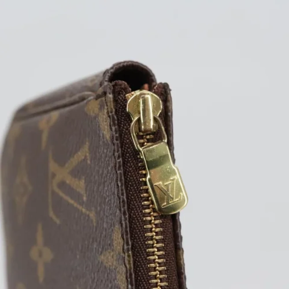 Louis Vuitton Vintage Pre-owned Canvas clutches Brown Dames