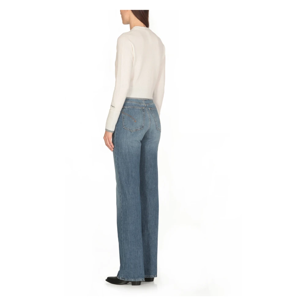 pinko Witte Wollen Vest V-Hals Trui White Dames