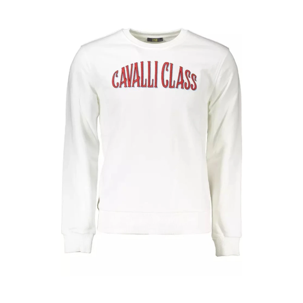 Cavalli Class - Langärmeliges Sweatshirt - Sweatshirts & Hoodies - Herren - Weiß - Xl - Bild 4
