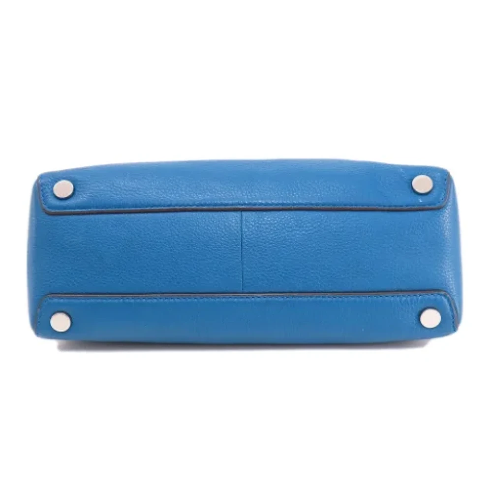 Michael Kors Pre-owned Leather handbags Blue Dames