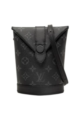 Pre-owned Monogram Eclipse Bucket Bag