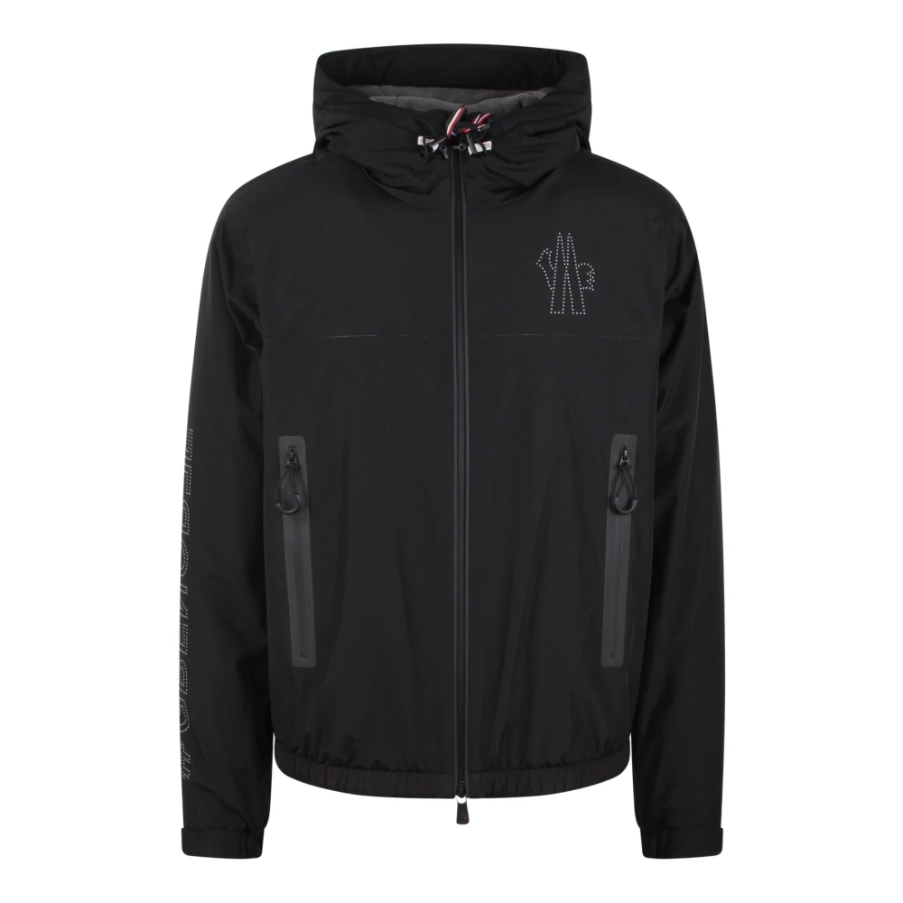 Moncler Jaman Hooded Nylon Jacket Fw24 Black Heren