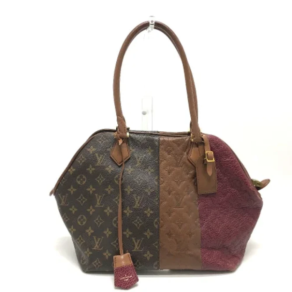 Louis Vuitton Vintage Pre-owned Cotton louis-vuitton-bags Brown Dames