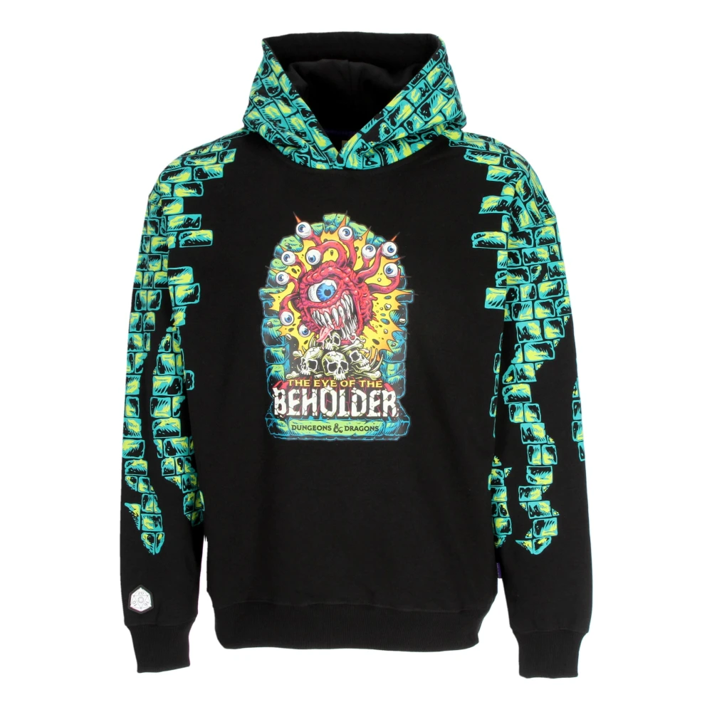 Octopus Beholder Hoodie Dungeons & Dragons Zwart Black Heren