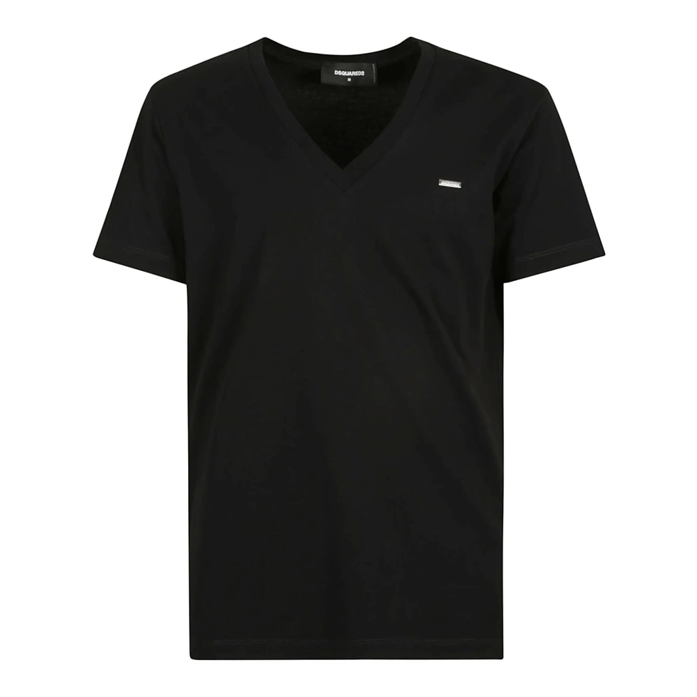 Dsquared2 Men's Black T-Shirts, S, Cool Fit Tee