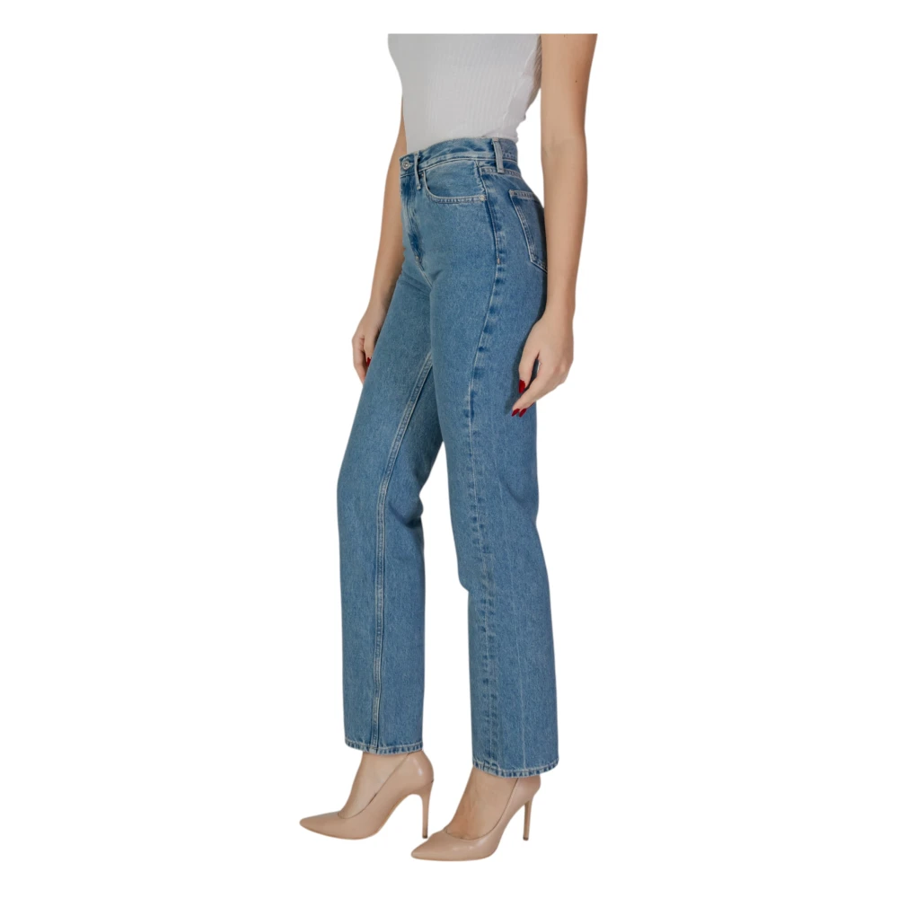 Calvin Klein Jeans Regular Women's Jeans Lente Zomer Collectie Blue Dames