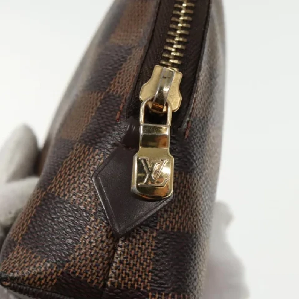 Louis Vuitton Vintage Pre-owned Canvas pouches Brown Dames
