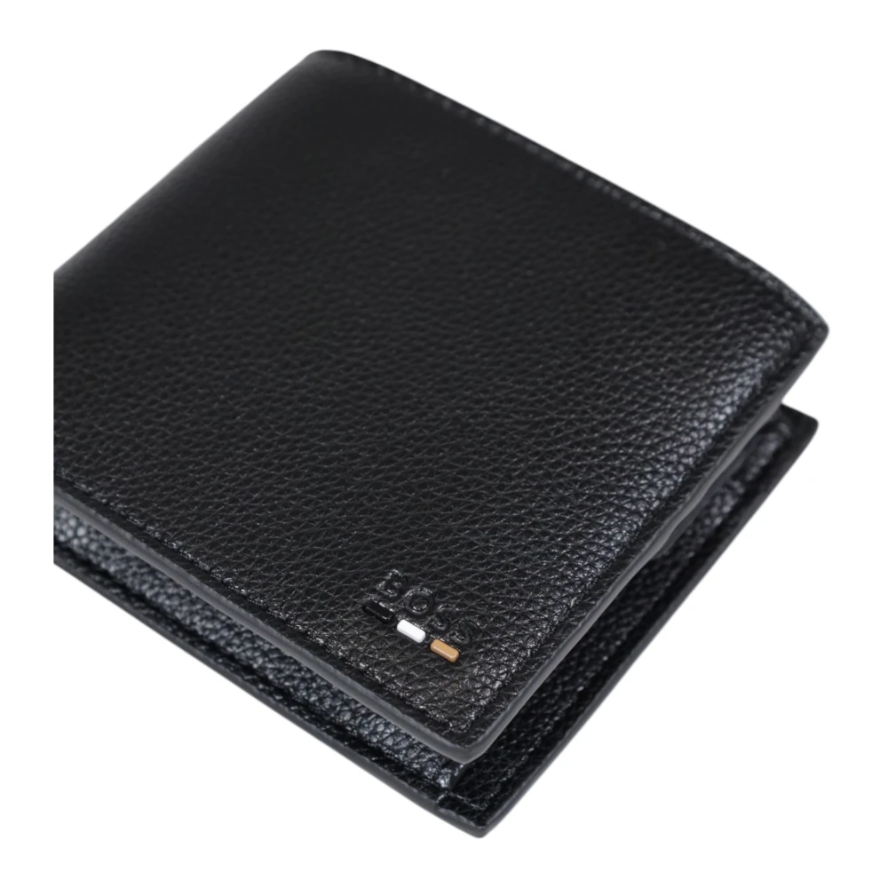 Hugo Boss Heren Portemonnee Lente Zomer Collectie Black Heren
