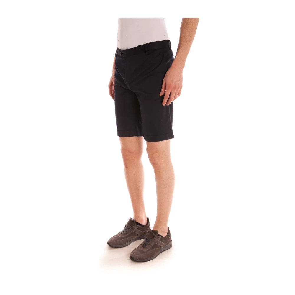 Daniele Alessandrini Bermuda Promessa 50 Shorts Blue Heren