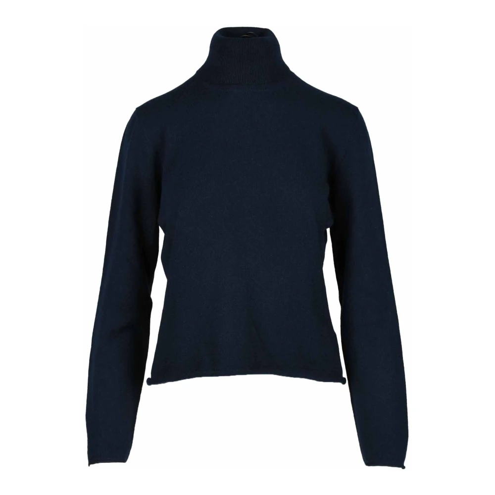Gran Sasso Kasjmier Gebreide Trui Blue Dames