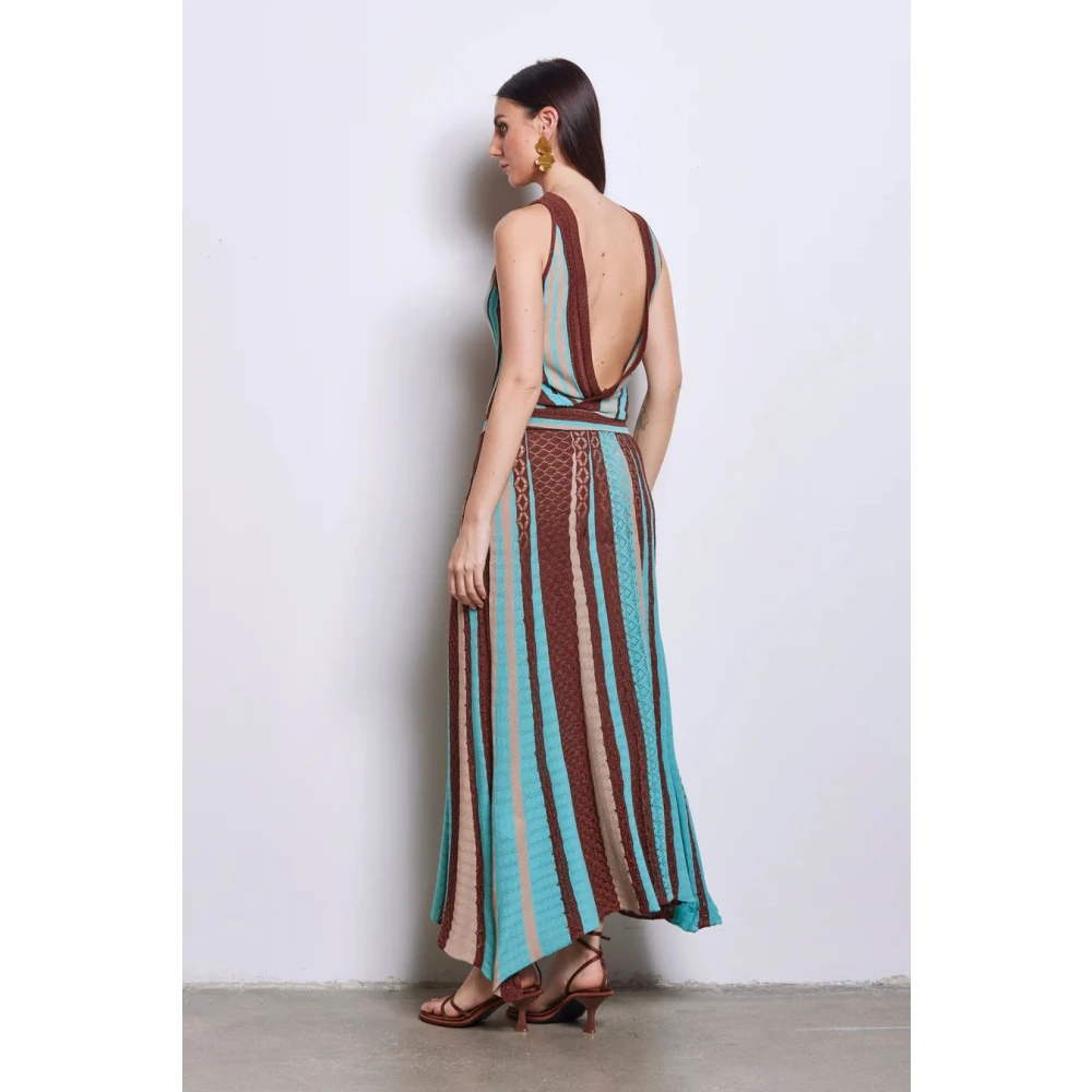 Akep Elegante Jurken Collectie Multicolor Dames