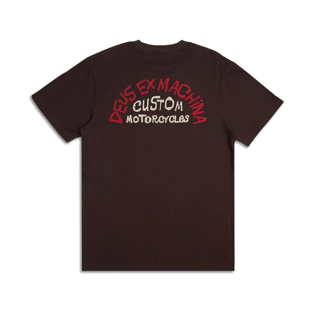 Deus Ex Machina T-Shirts Brown Heren