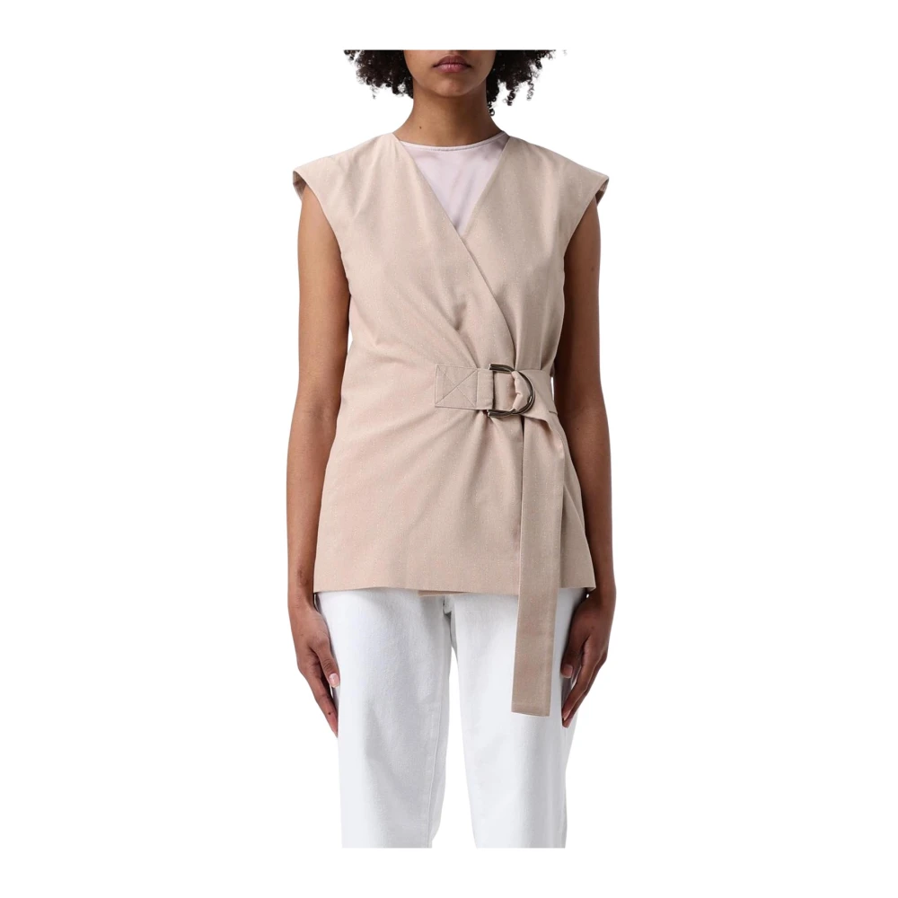 Liu Jo - Jackets > Vests - Brown - Liu Jo - Modalova