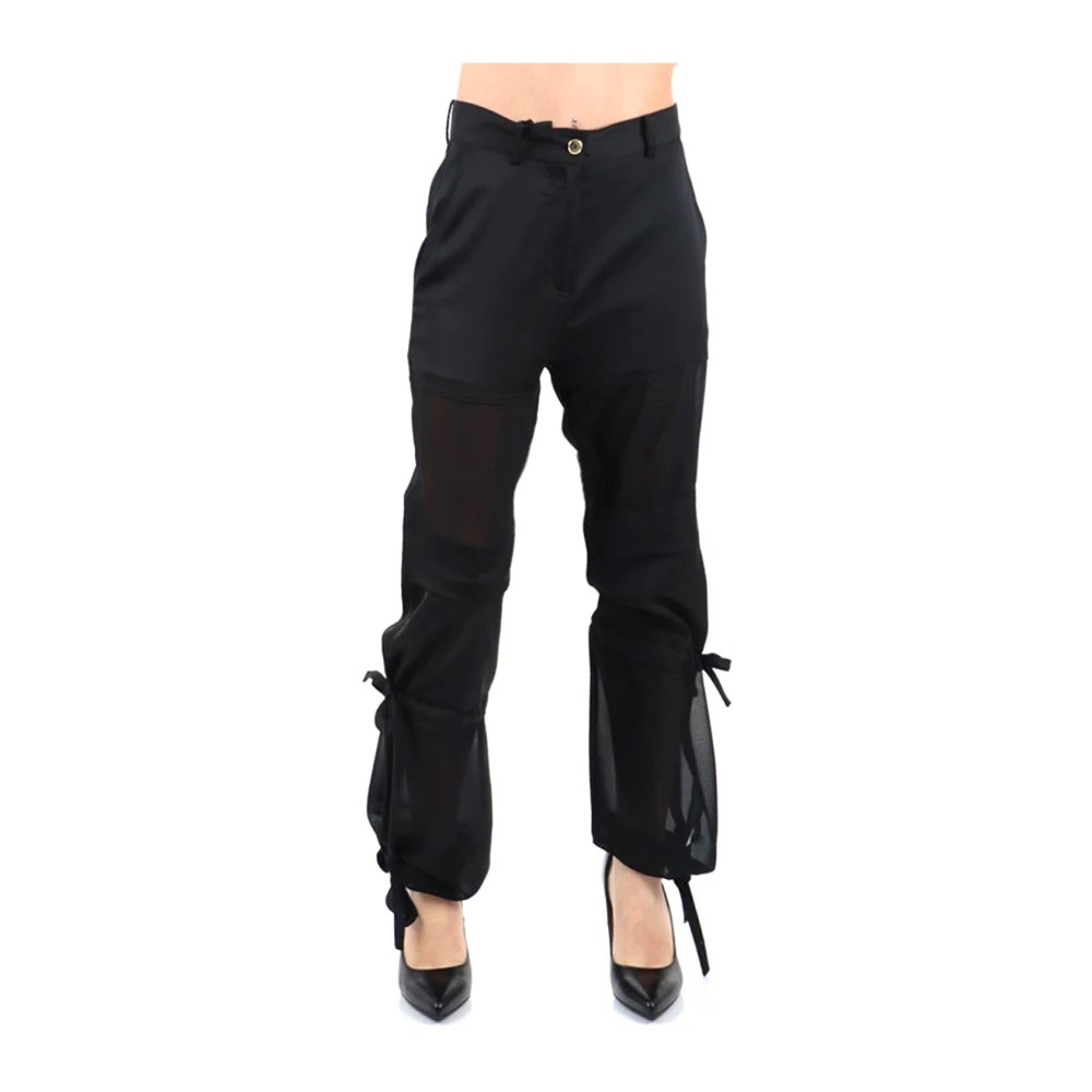 pinko Slim-fit Trousers Black Dames