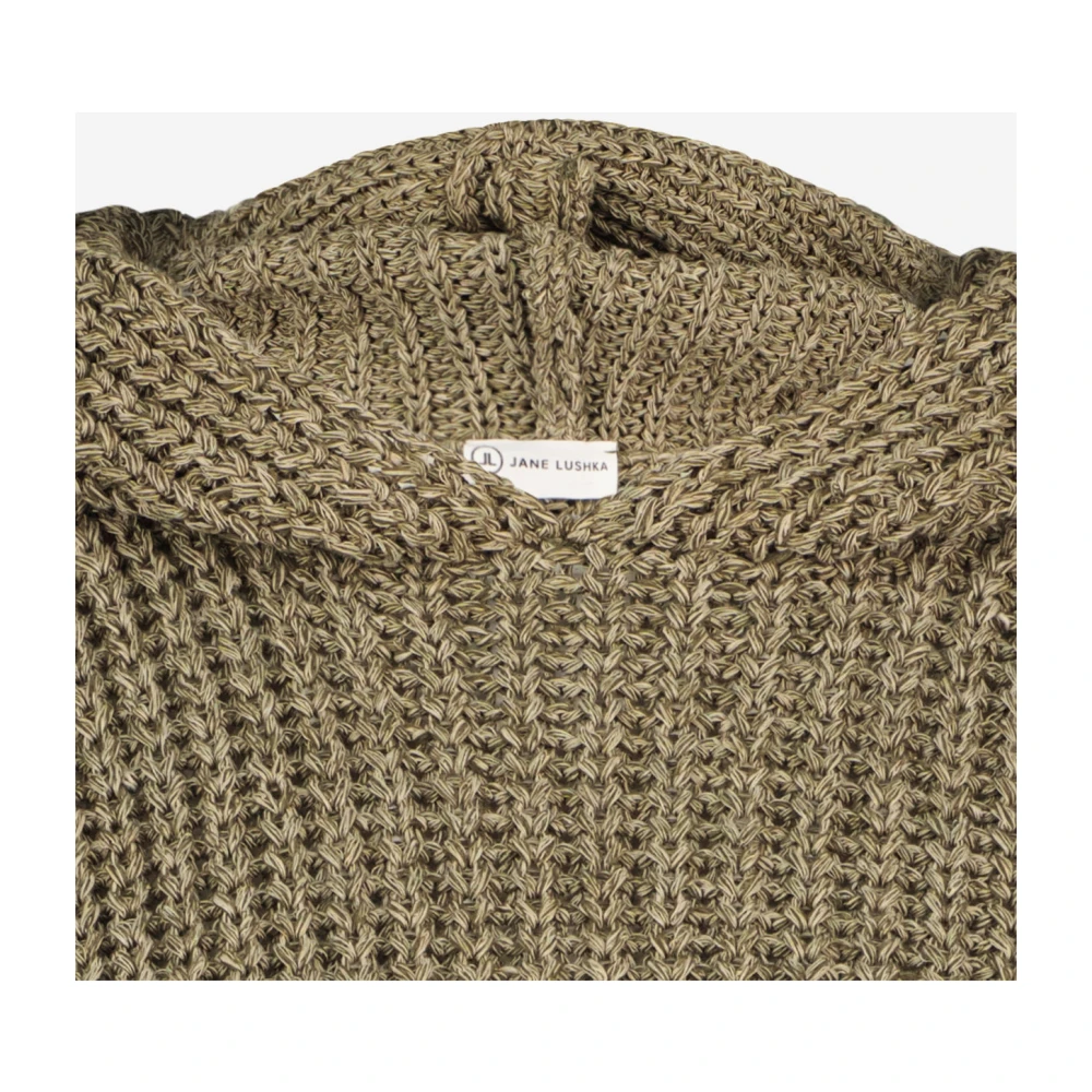 Jane Lushka Round-neck Knitwear Green Dames