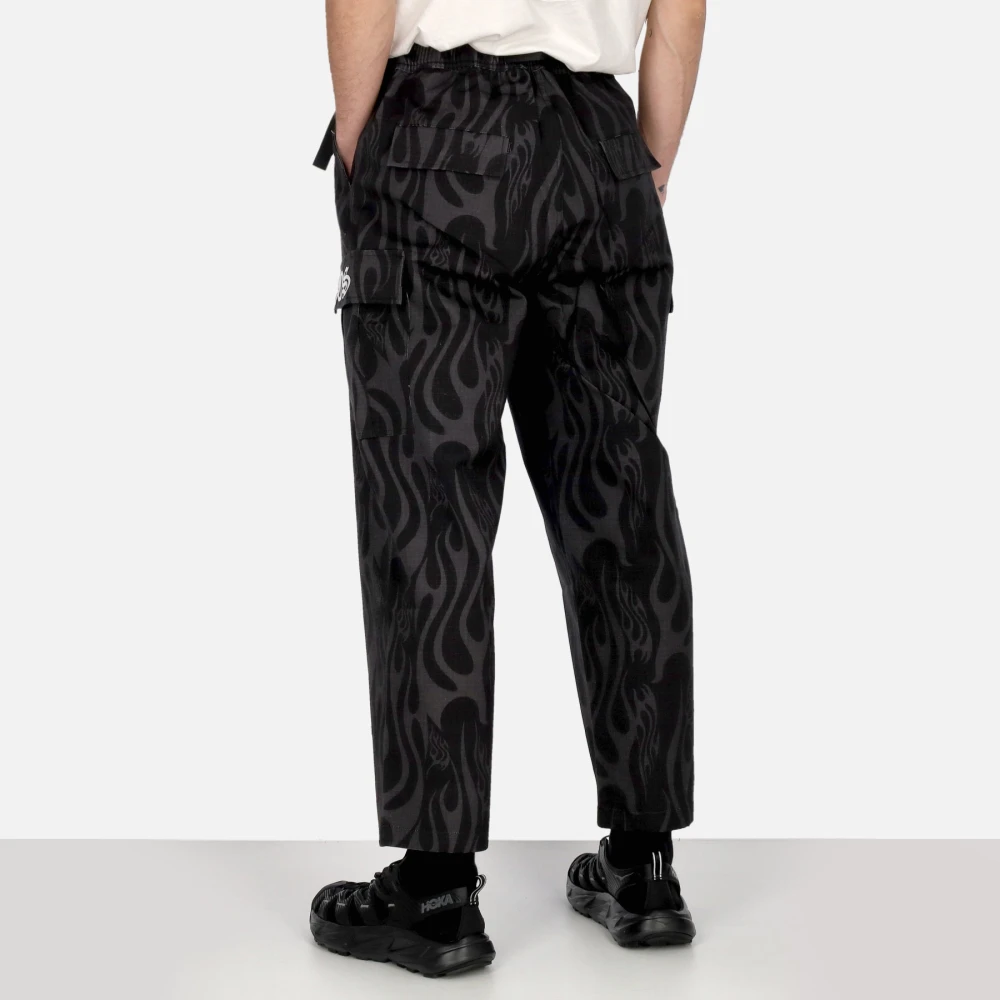 Vision OF Super Flames Gothic Cargo Broek Zwart Black Heren