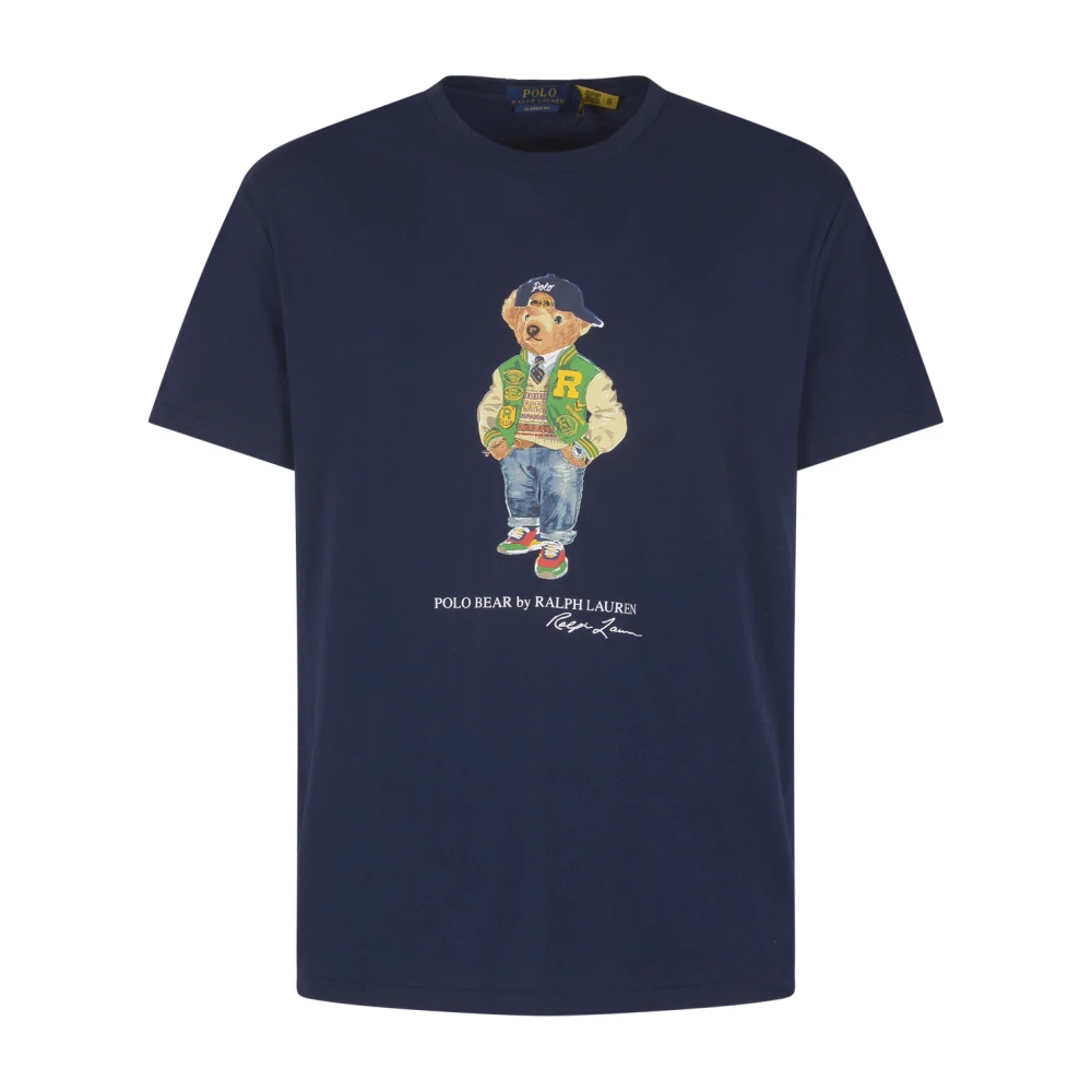 Polo Ralph Lauren Short Sleeve T-Shirt Blue Heren