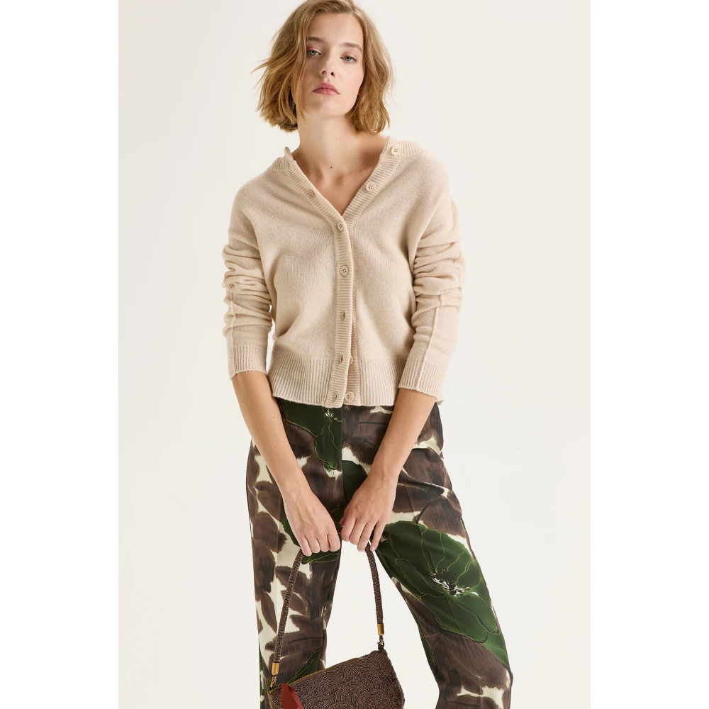 Maliparmi Cardigan Beige Dames