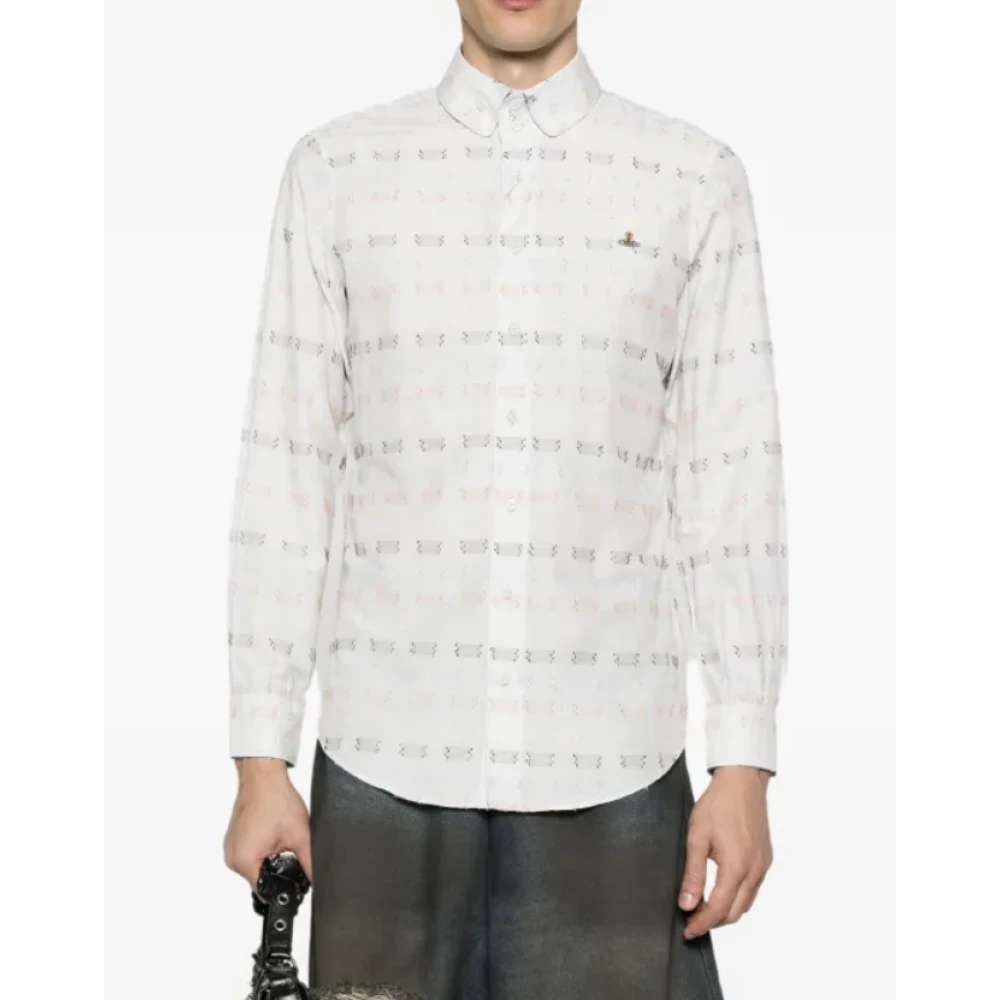 Vivienne Westwood Witte Krall Button Shirt White Heren