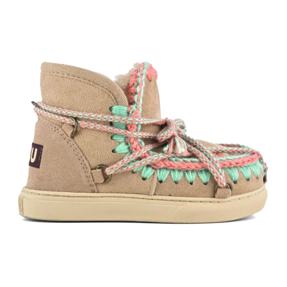 Mou Barn sneaker eskimo stil stövlar Multicolor, Flicka