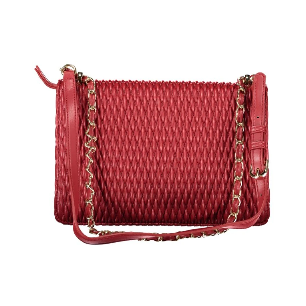 Valentino by Mario Valentino Rode polyethyleen handtas Red Dames