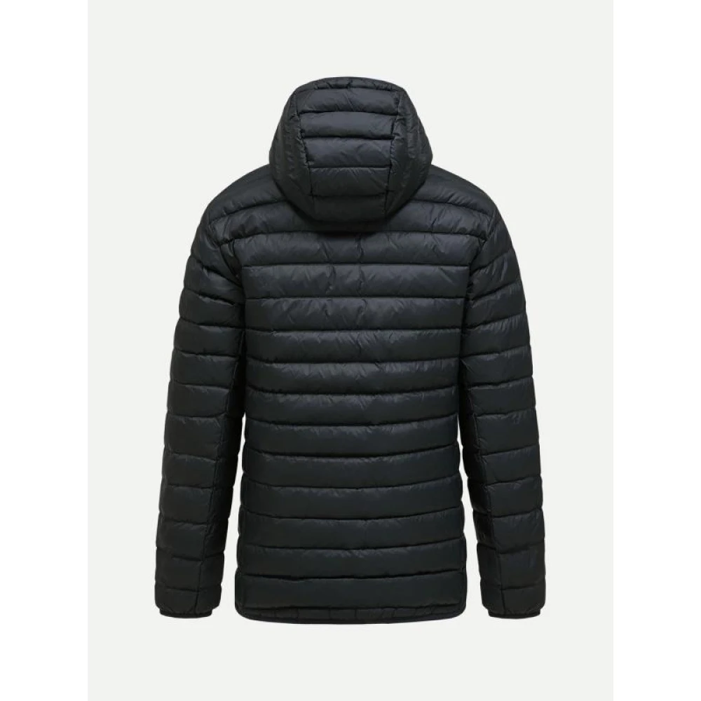 Peak Performance Donsvoering capuchonjas Black Heren