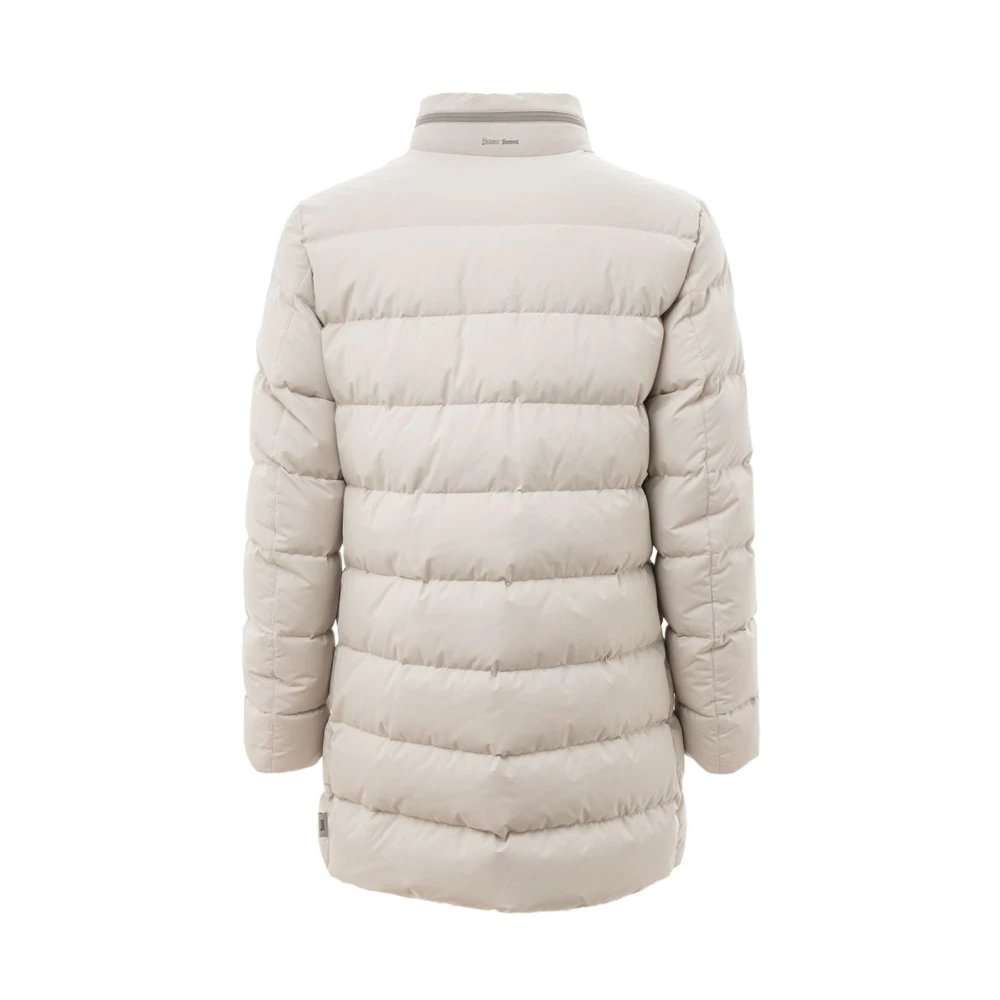 Herno Beige Polyester Jas Beige Heren