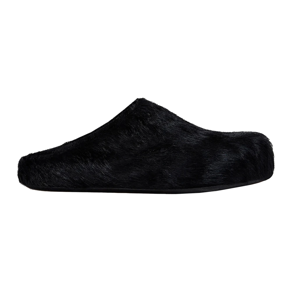 Marni Women's Black Mules, 6 Uk, Leather Sandals